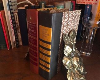brass book ends
