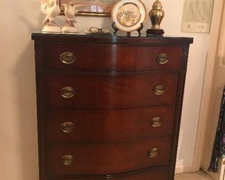 another antique high boy dresser