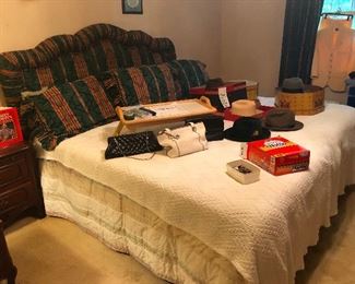 King Size Tempur-Pedic Bed. Also has Matching Window Treatments For Sale!