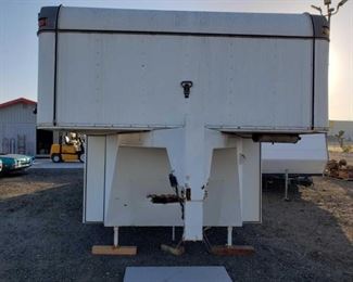 #175: Gooseneck Car Hauler, With 6 Brand New Wheels and Tires. More Info Coming Soon!
Plenty of indoor storage with cabinets along the walls. Snap-on tool box. Super winch X3. Includes vise that drops in where the winch is. Onan generator. Electric jack. Side outdoor lighting. Has ramps for rear door and step for the side door. Solvent tank. Also has keys for trailer and tool box. Does NOT include drag wheels and tires/parts on the walls or drag car in photos, also does NOT include VP Racing Fuels tank.
PTI plates. California title in hand.
DMV registration: $50 and $70 for doc fees 