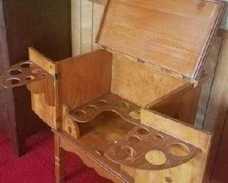 HANDMADE PROHIBITION CABINET INSIDE