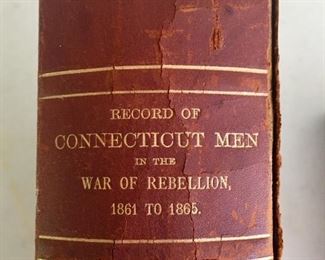 Record of Connecticut men in the war of rebellion book.