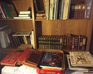 loads of books including 19th century books