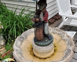 Outdoor fountain