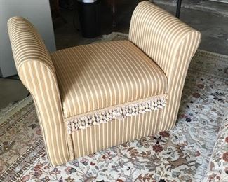 Is this a tuffet? Like the one little Miss Muffet so diligently sang about. Either way, have a seat!