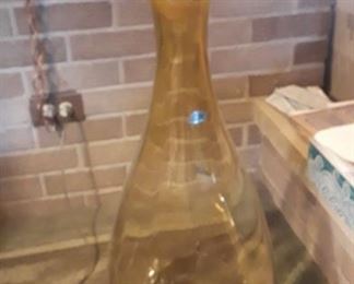 1960's Blenko Art Glass, 35" tall !