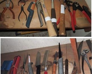 Garage hand Tools