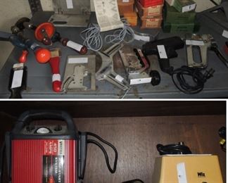 Garage hardware and tools