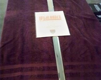 Highlander Claymore Sword "Monarch Edition".
