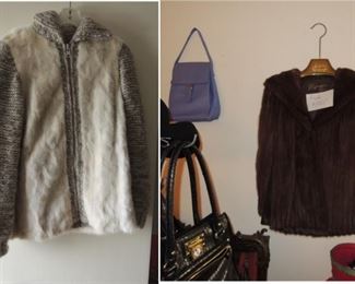 2 fur coats