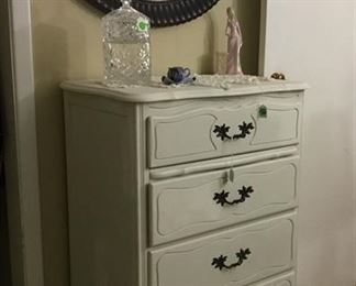 4 drawer chest, French Provincial.