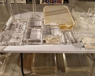 LOTS OF LUCITE