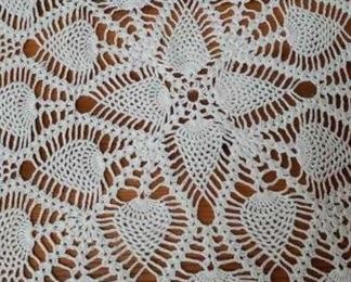 Close up pattern of Table Cloth