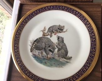 LENOX WOODLAND WILDLIFE COLLECTOR PLATES