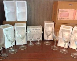 AHH106 Crystal and Glass Stemware