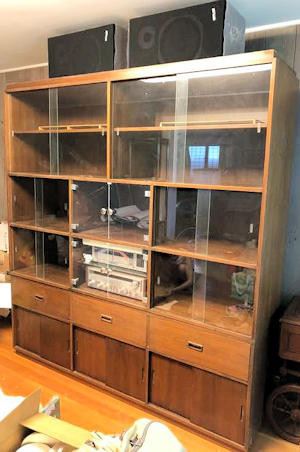 AHH108 Large Wooden Display Cabinet
