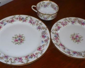 HAVILAND  LUNCHEON  SET