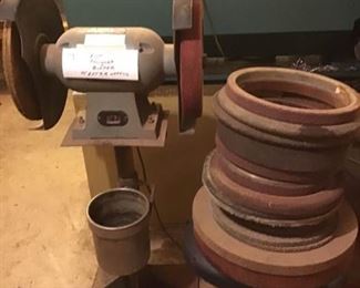 Polisher and Buffer Bench Grinder with Extra