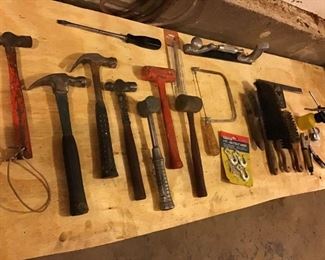 Assortment of Tools & Brushes