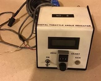 Digital Throttle Angle Indicator Setup Procedure
