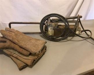 Miller Portable Spot Welder and Gloves