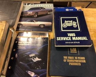 Assortment of Auto Books