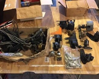 Assortment of Car and Boat Parts