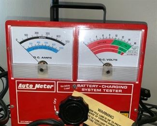 Auto Meter Battery-Charging System Tester #BVA-3!