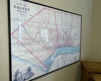 City of Toledo Map from 1852!