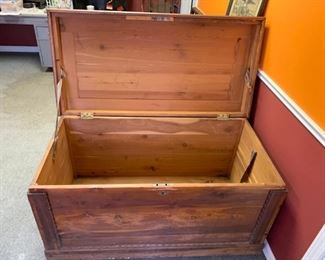 Large Vintage Cedar Chest 24" x 48"!