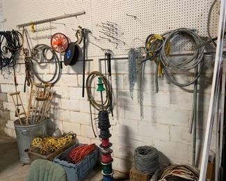 Electrical Supplies, Wiring, Crutches, Compressor Hoses, etc!
