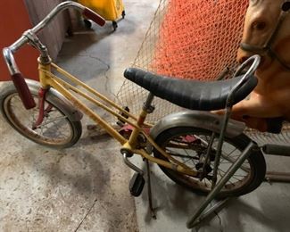 Vintage Schwinn Pixie Muscle Bike w/Banana Seat!