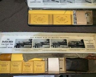 Parker Hale "Four Point" Plan for Cleaning Rifles. Made in England for Abercrombie & Fitch!
