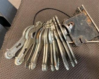 Vintage Skeleton Key Holes!