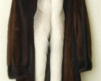 mink coat Scarborough's of Austin . This has been treated so well  comes with silk bag
