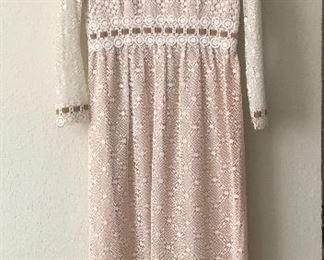 vintage1960's lace gown