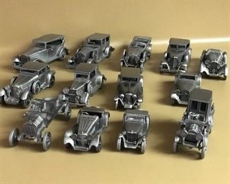 Pewter cars