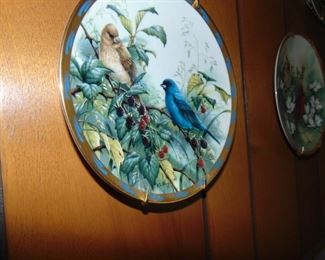 Lenox Wild Birds Plate.  Collection.