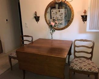 Antique dining room set