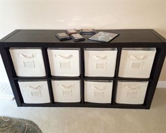 Cubby dresser/toy organizer