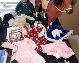 American Girl Felicity Doll & horse