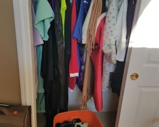 Lots of children's Halloween costumes