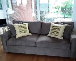 Nice Ultra Suede Couch