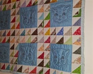 Cat Mini Quilt