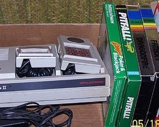 Intellivision II unit and games