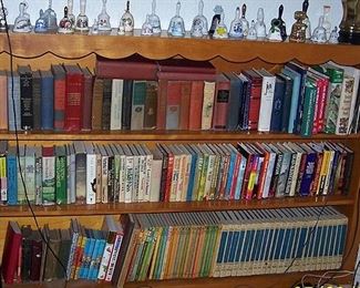 Older books, bell collection