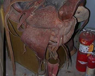 Old saddle