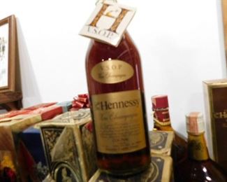 Bottle of Hennessy sealed
