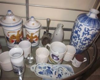 Bakers Rack and Tons of China To Choose From
Blue Danube China