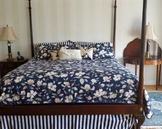King size Bed linens 